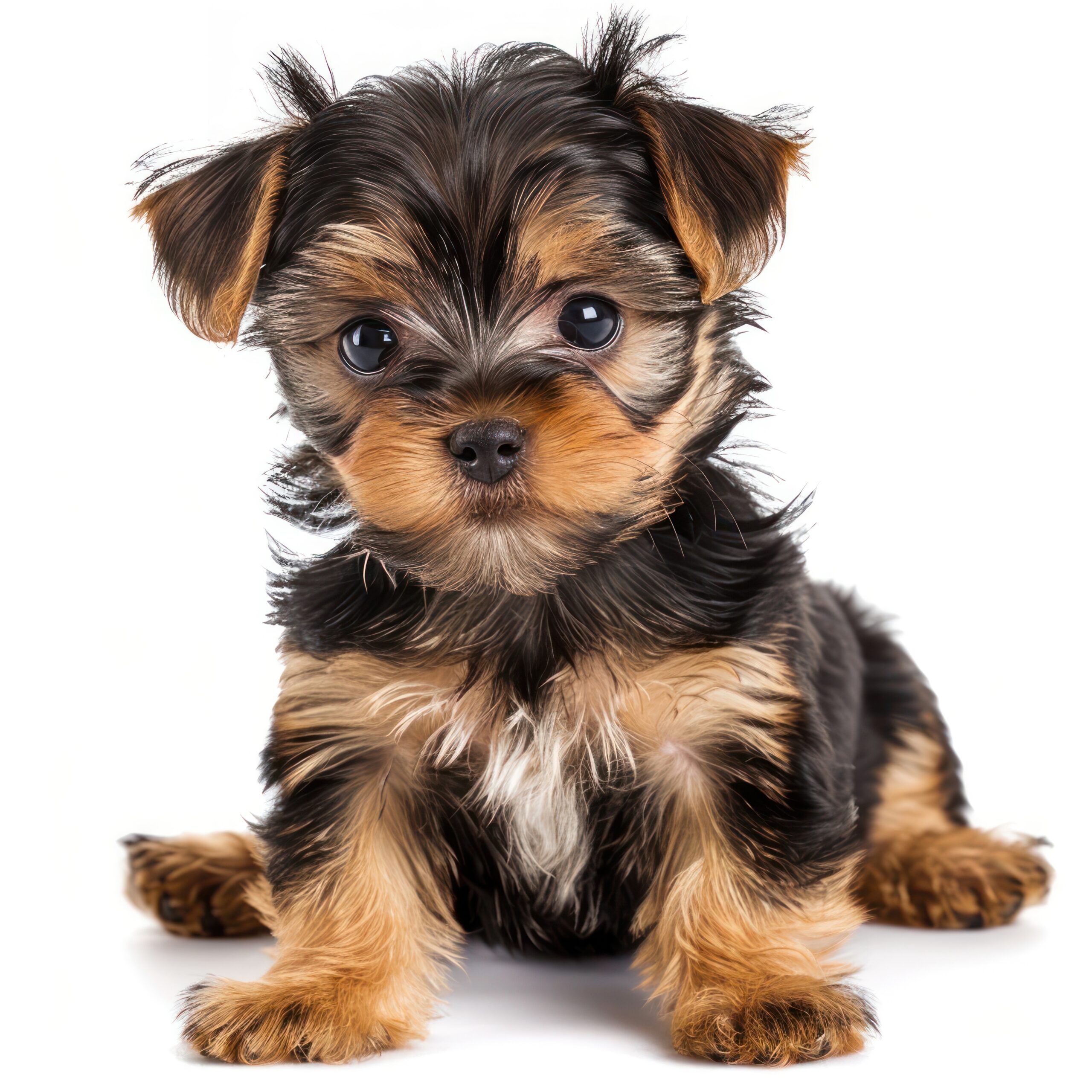 Yorkshire Terrier puppy terrier animal canine.